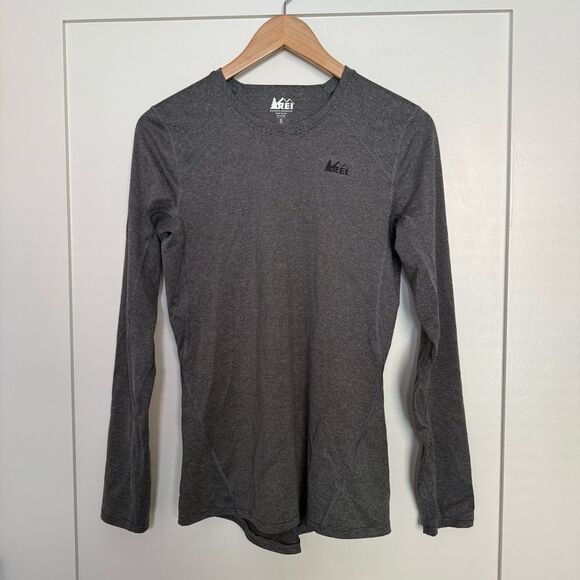 REI Tops - REI Shirt Women S Gray Long Sleeve Pullover Stretch Lightweight Outdoor Hiking
